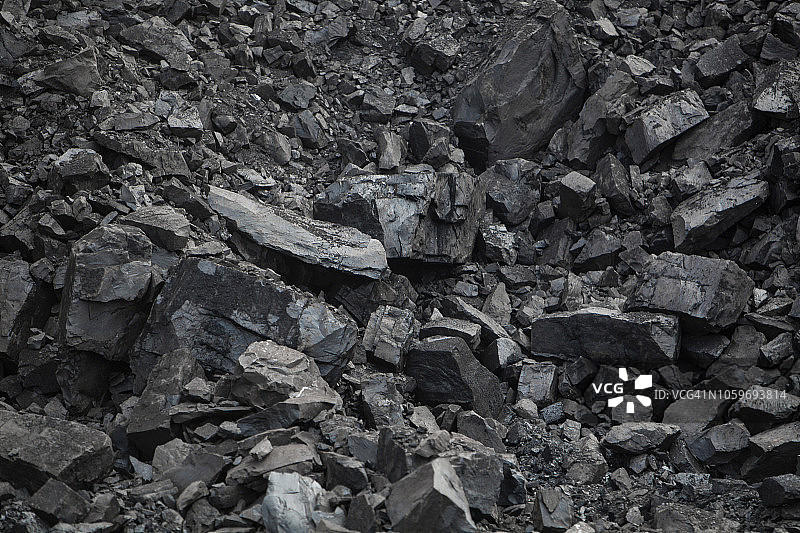 煤炭开采图片素材