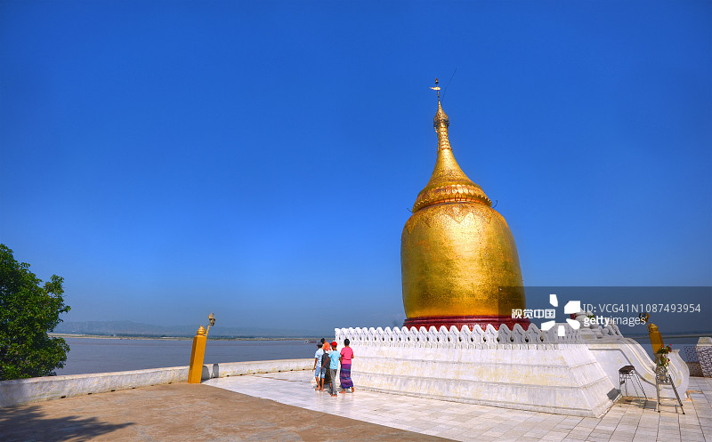 缅甸蒲甘的布帕雅塔。图片素材