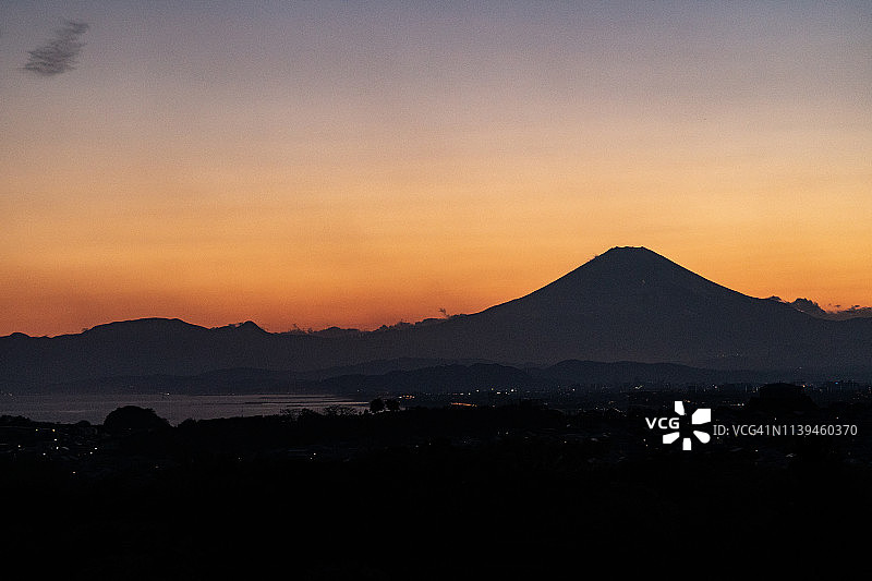 日本的富士山图片素材