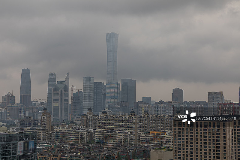 北京中央商务区图片素材