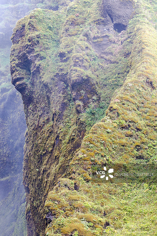 冰岛斯科加瀑布图片素材