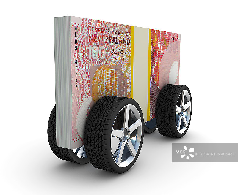 新西兰元钞票图片素材