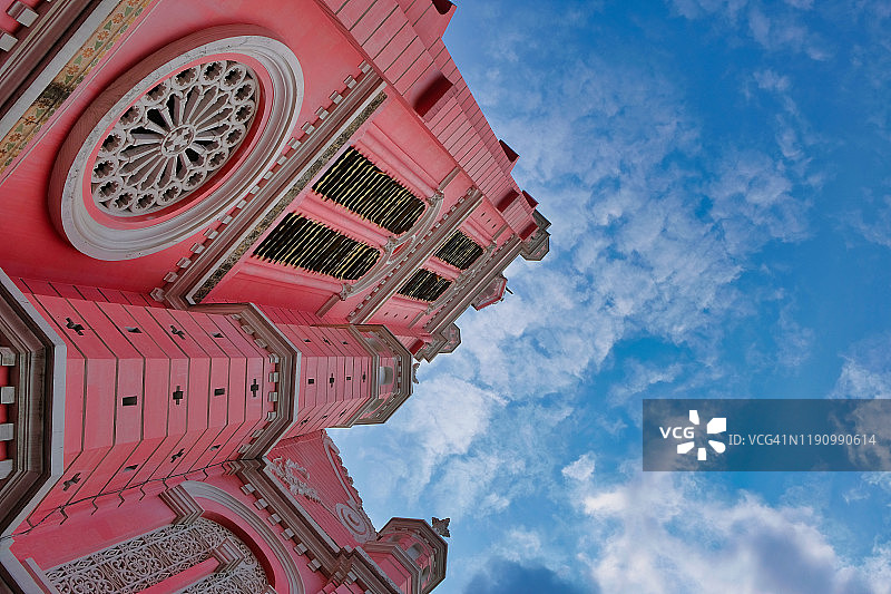 Tan Dinh教区教堂或耶稣圣心教堂是位于越南胡志明市的一座教堂图片素材
