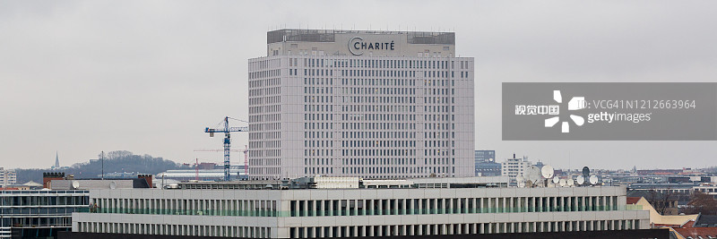 全景:Charité / Charite医院在中心(柏林校区)。图片素材