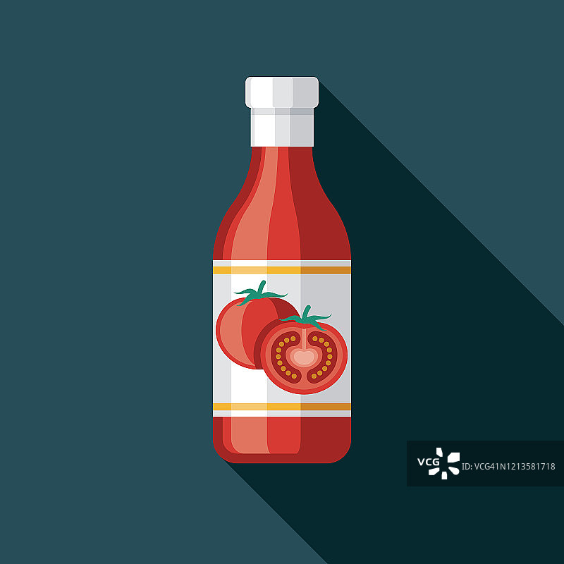 蕃茄酱调料图标图片素材