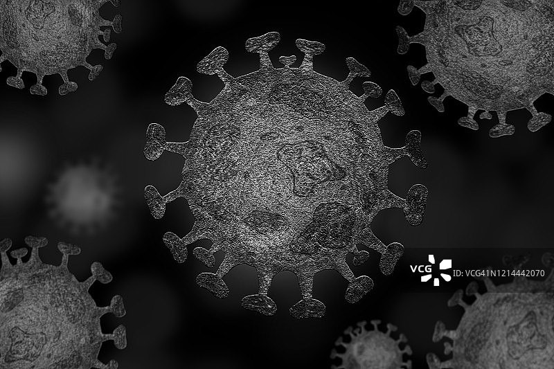 冠状病毒细胞组插图背景图片素材