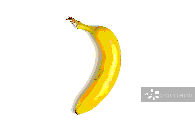 香蕉海报极简抽象艺术图片素材