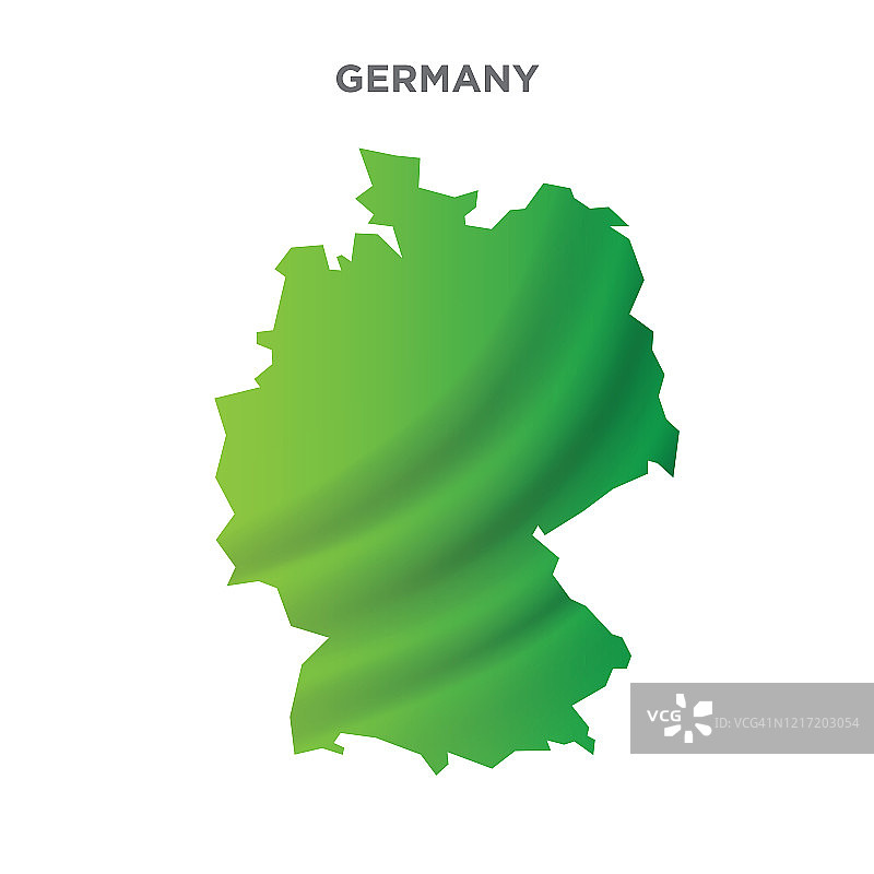 德国国家地图股票插图图片素材