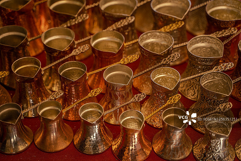 传统土耳其咖啡杯图片素材