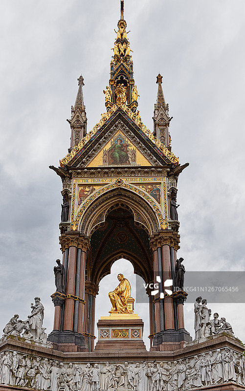 伦敦阿尔伯特纪念堂图片素材