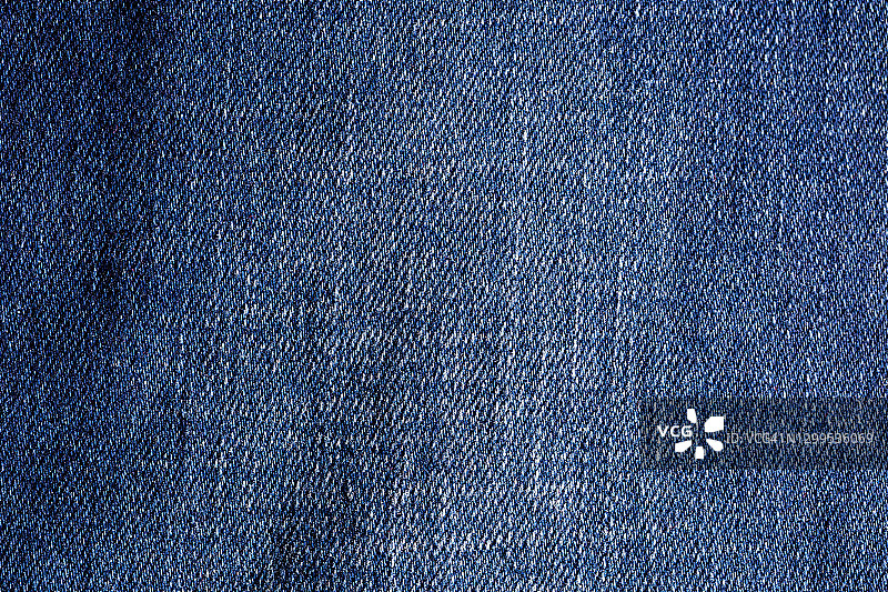 深蓝色牛仔裤纹理和纺织品背景。图片素材
