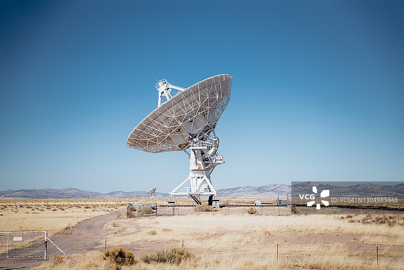 国家射电天文台或甚大阵列在Socorro，新墨西哥州图片素材