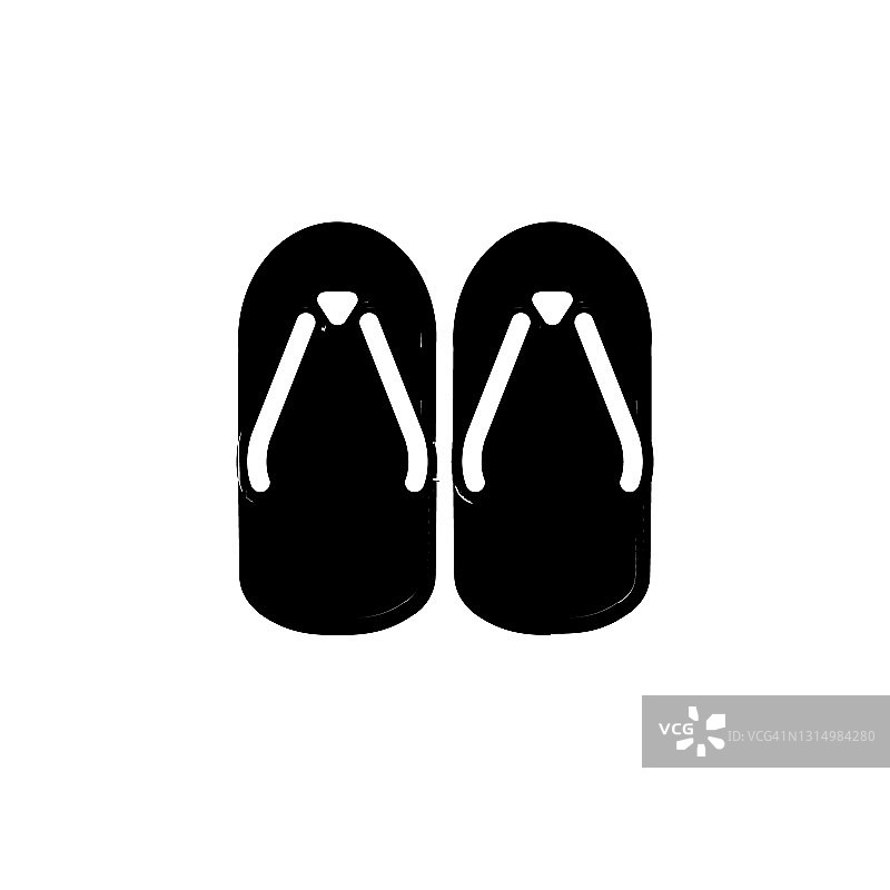 [zori]日本凉鞋矢量图标图片素材