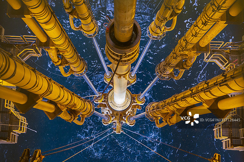 北海石油和天然气图片素材