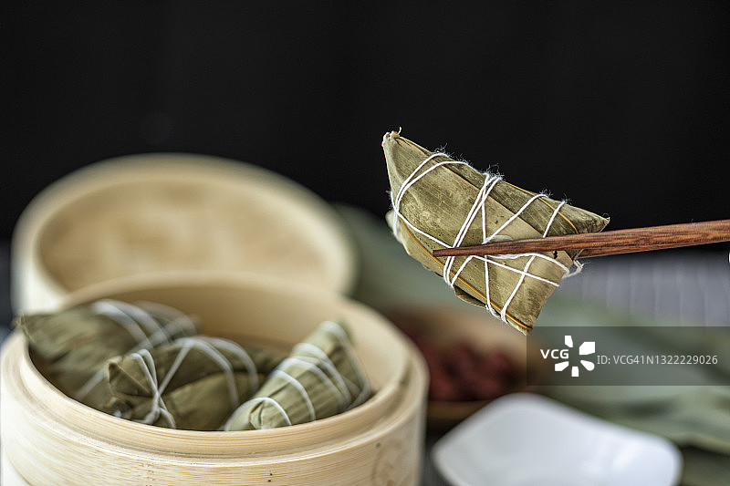 中国传统的粽子图片素材