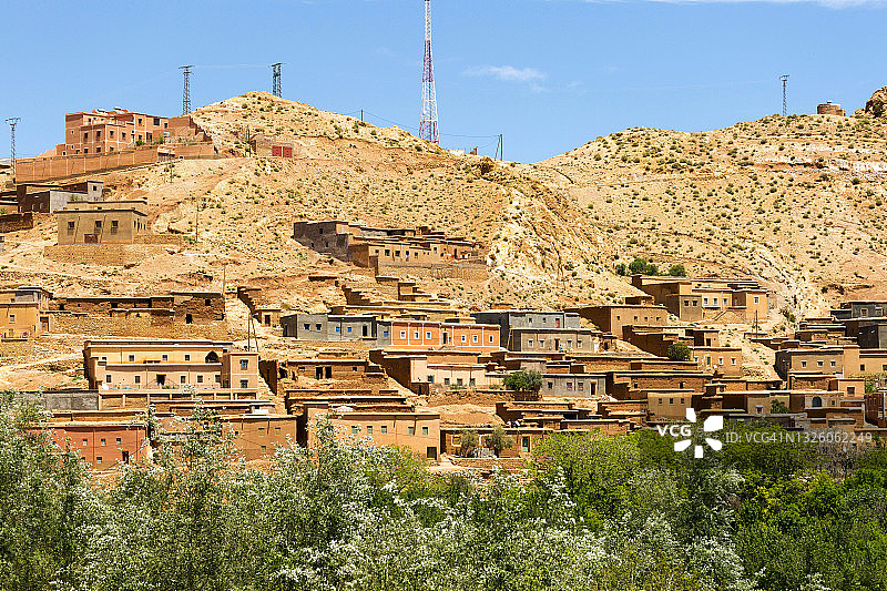 乌尼拉山谷，摩洛哥南部图片素材