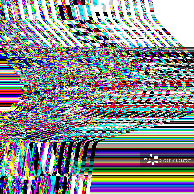 电视照片噪声故障迷幻背景旧的VHS屏幕错误数字像素噪声抽象设计计算机错误。电视信号失败。垃圾墙纸的技术问题。色彩斑斓的噪音图片素材