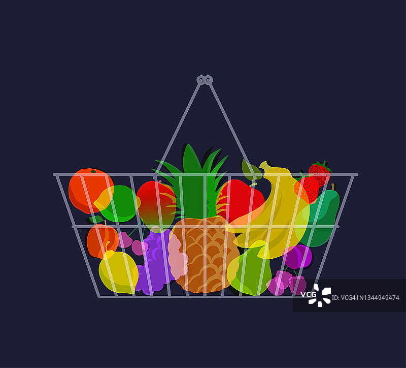 超市的水果图片素材