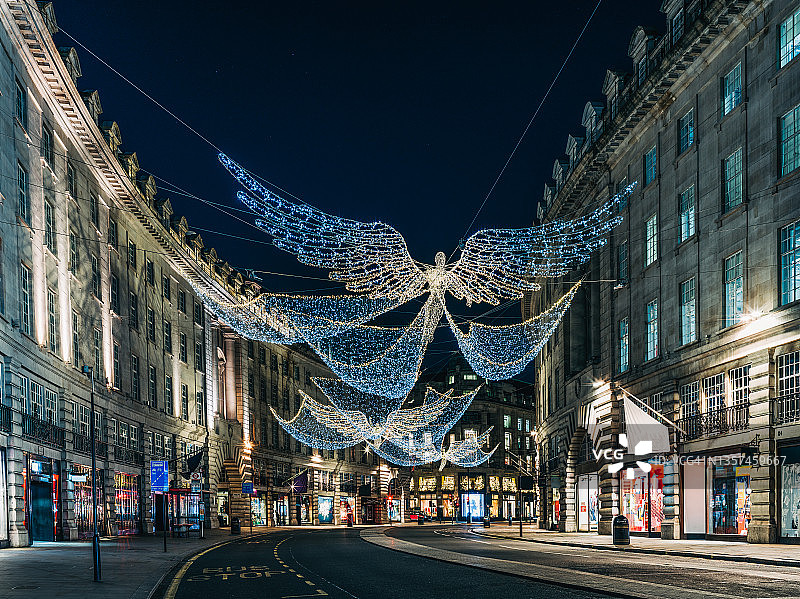 圣诞节在伦敦-股票照片图片素材