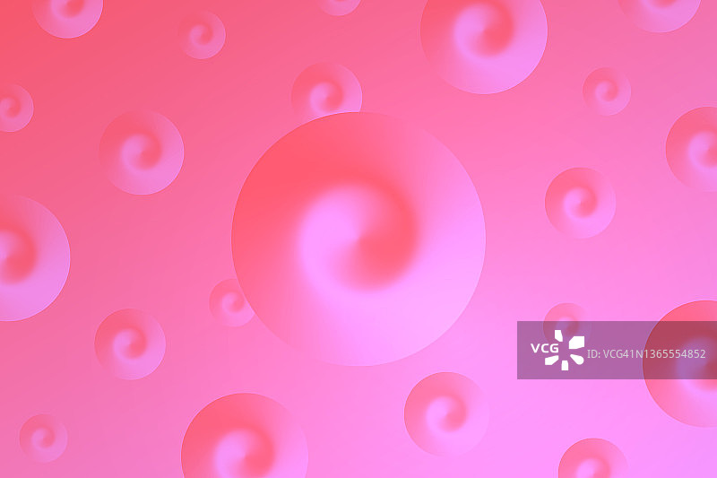 抽象梯度背景与粉红色螺旋图片素材