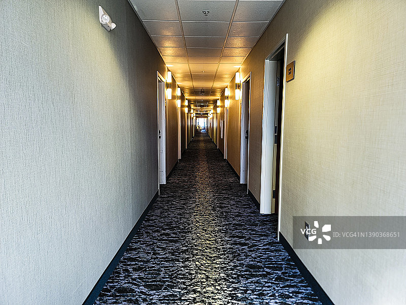 酒店的走廊图片素材