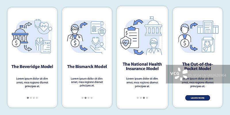 主要的健康护理模型浅蓝色的登机手机应用程序屏幕图片素材