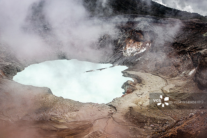 Volcano Poás图片素材