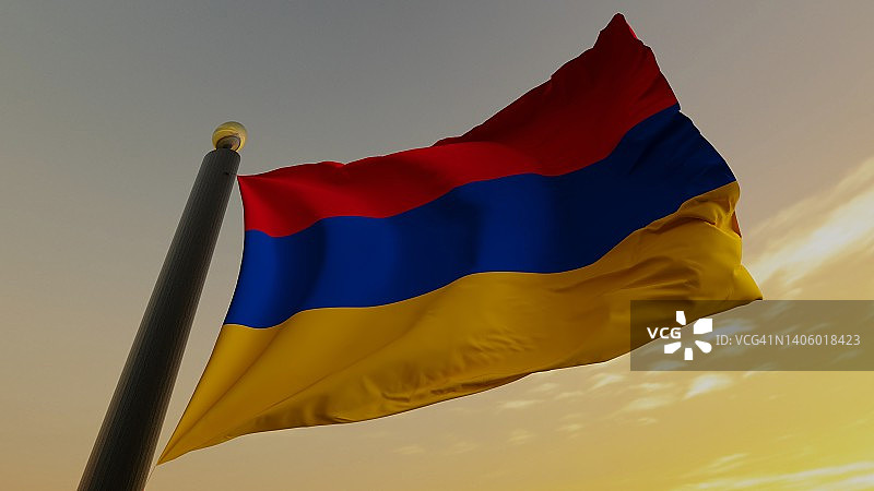 亚美尼亚旗图片素材