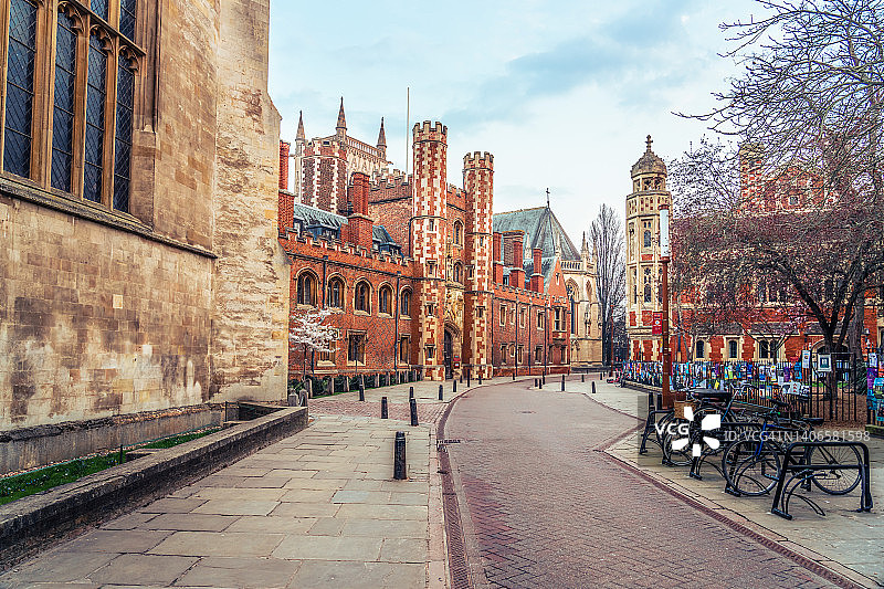 剑桥的街景图片素材