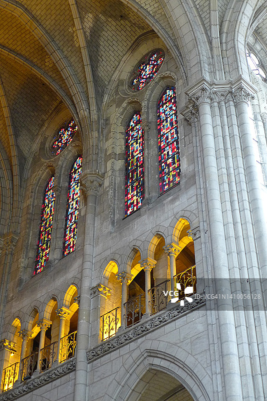 法国南特圣尼古拉斯大教堂图片素材