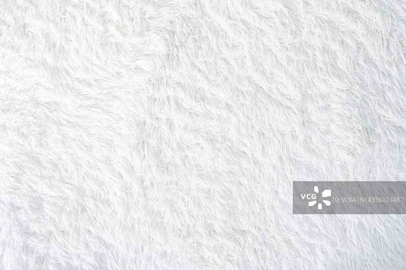 白色羊毛地毯背景图片素材