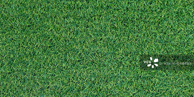 绿色草坪纹理背景草坪花园概念用于制作绿色背景足球场，草地高尔夫，绿色草坪图案纹理背景。图片素材