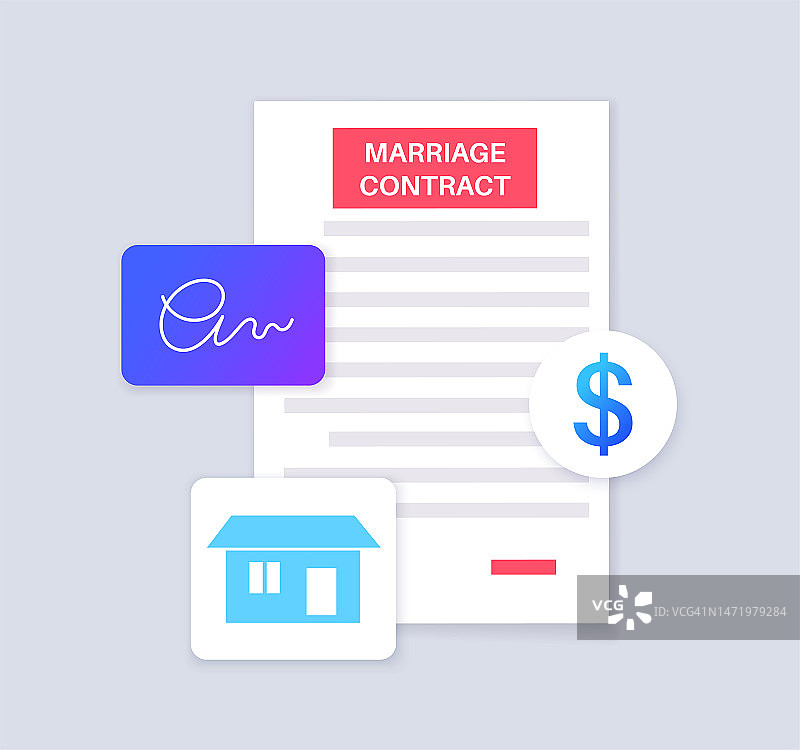 合法结婚文件图片素材