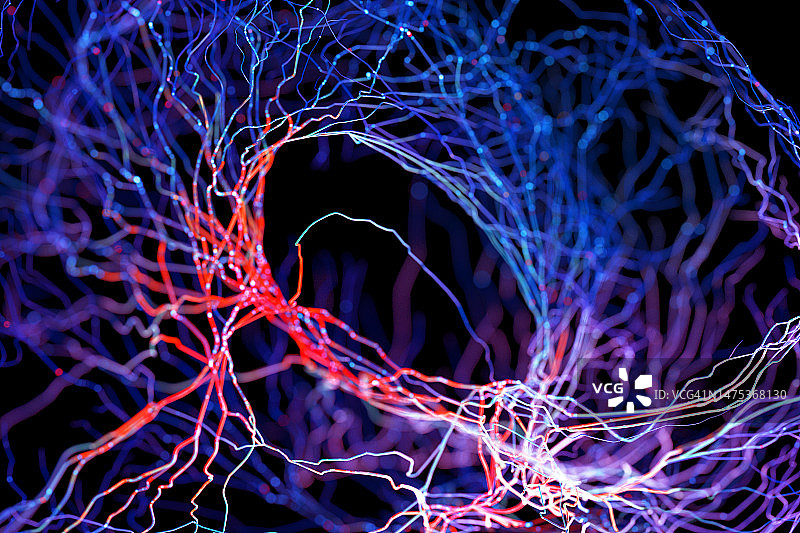 神经元系统图片素材