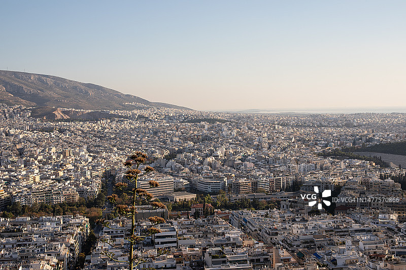 雅典城市景观图片素材