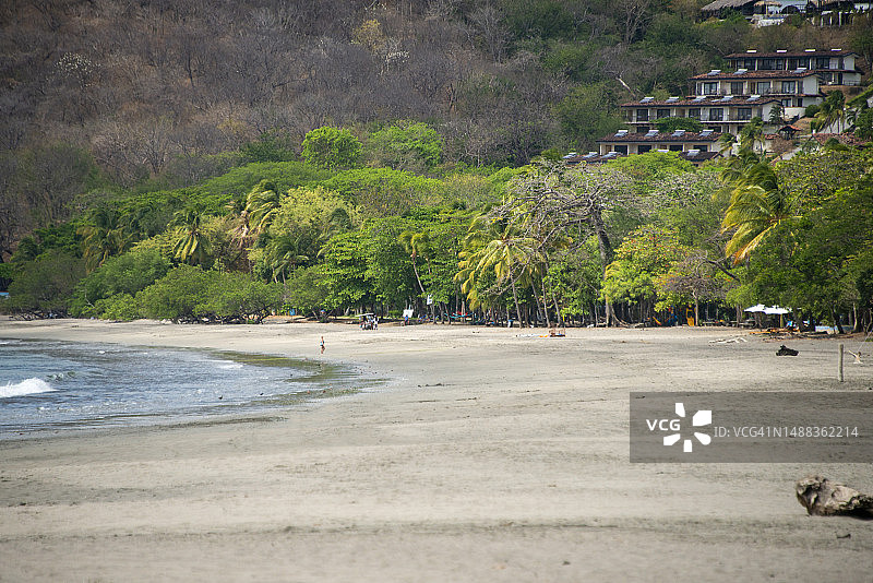 哥斯达黎加，瓜纳卡斯特，Playa Hermosa图片素材