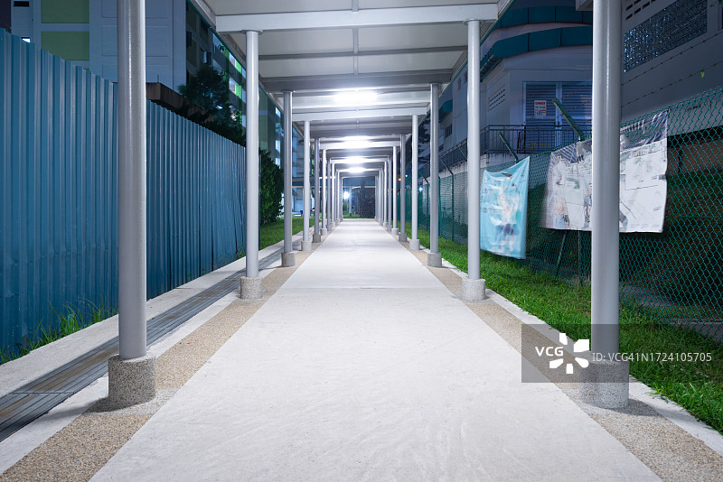 新加坡的走廊图片素材