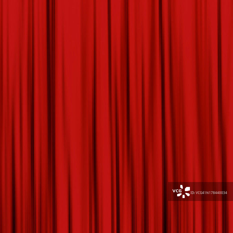红色的窗帘图片素材