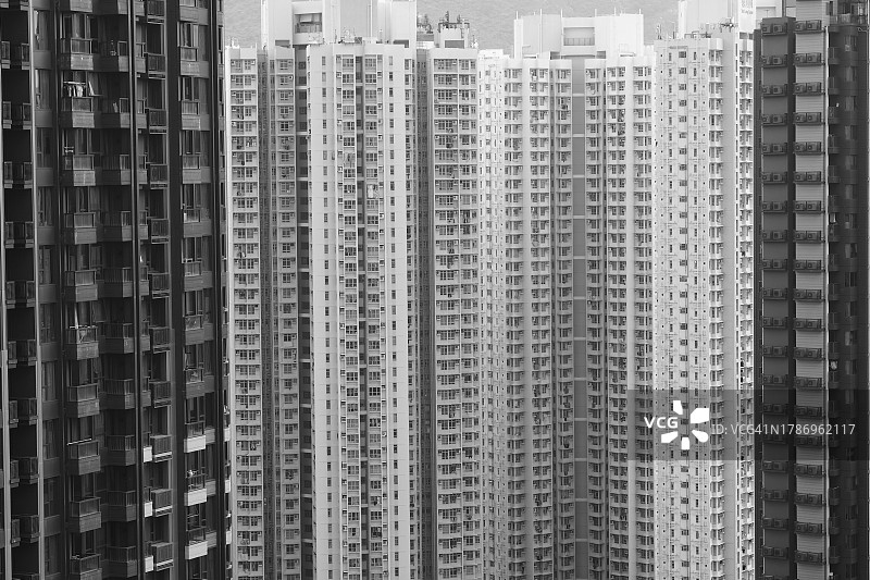 香港住宅区(启德)图片素材