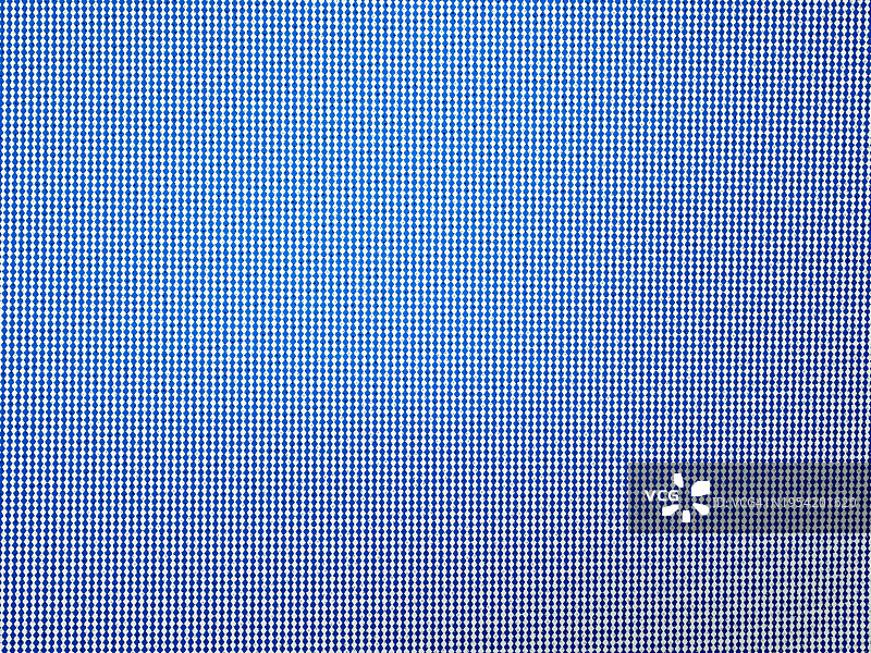 在一张白色的海报上印着蓝方格和灰黑点(经过修饰)。阳光。自然的颜色。巴黎,法国。图片素材