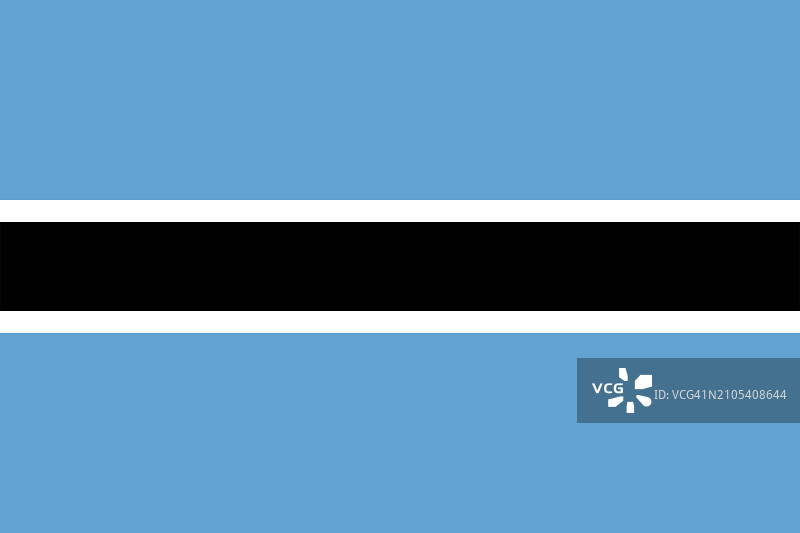 博茨瓦纳国旗图片素材