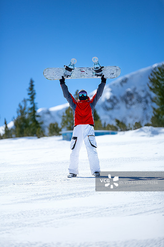 滑雪和滑雪板图片素材