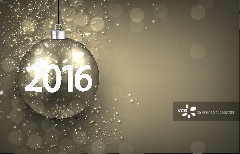 2016年新年金装背景图片素材