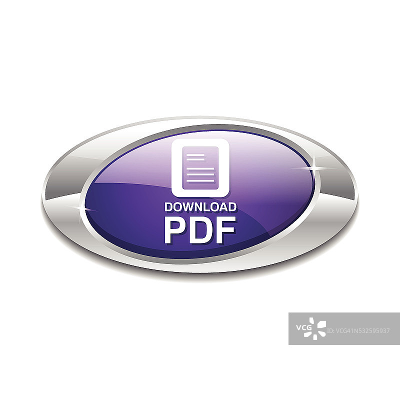 PDF文件紫色矢量图标按钮图片素材