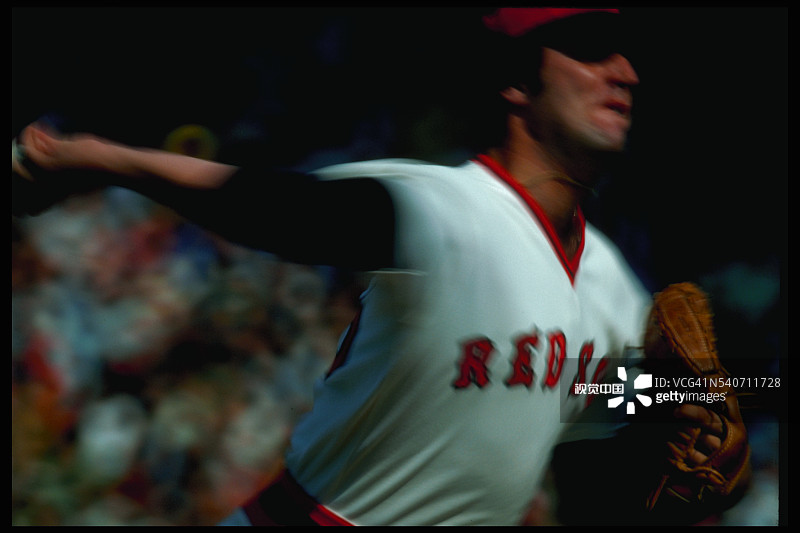 波士顿红袜队投手鲍勃·斯坦利图片素材