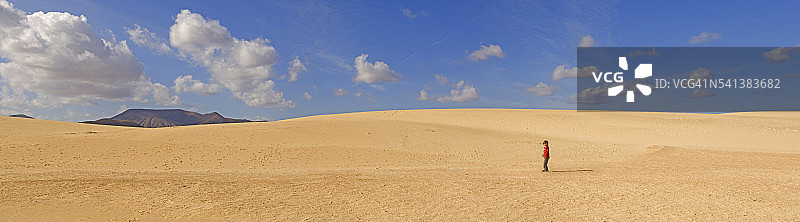 沙丘在Corralejo图片素材