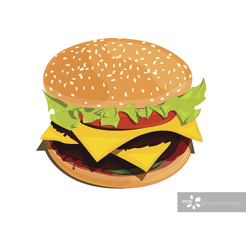 Bigburger矢量图图片素材