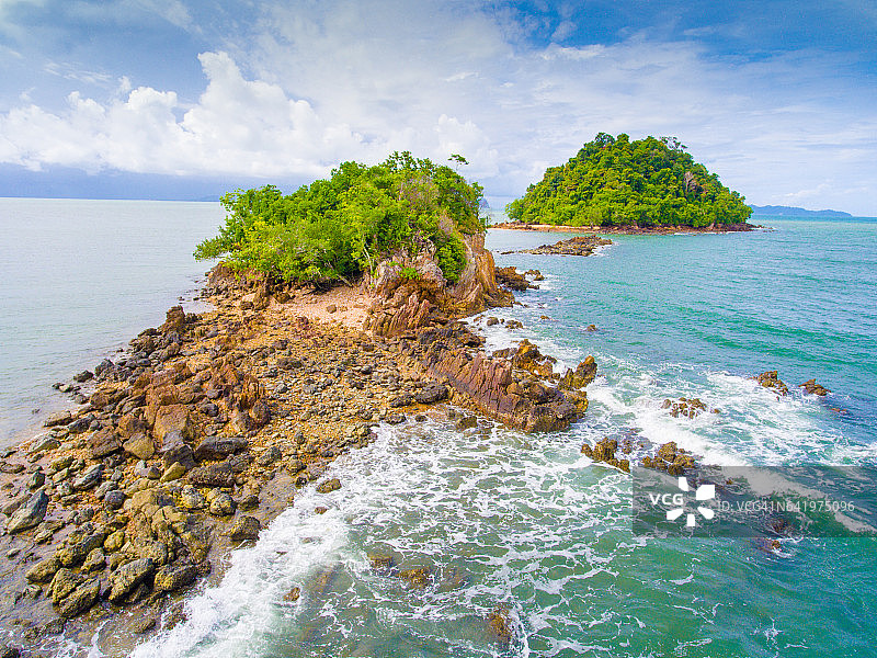 泰国南部热带海洋的美丽景色图片素材