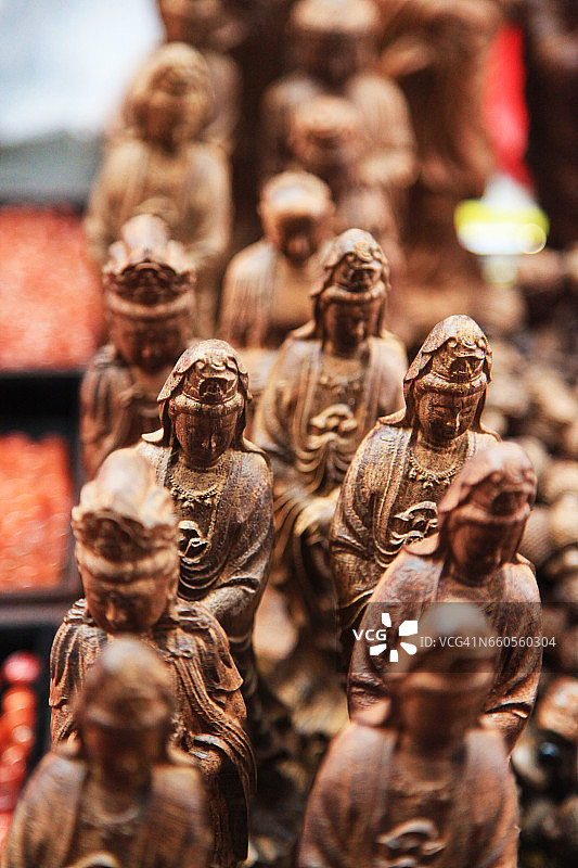 潘家园市场,北京,中国图片素材