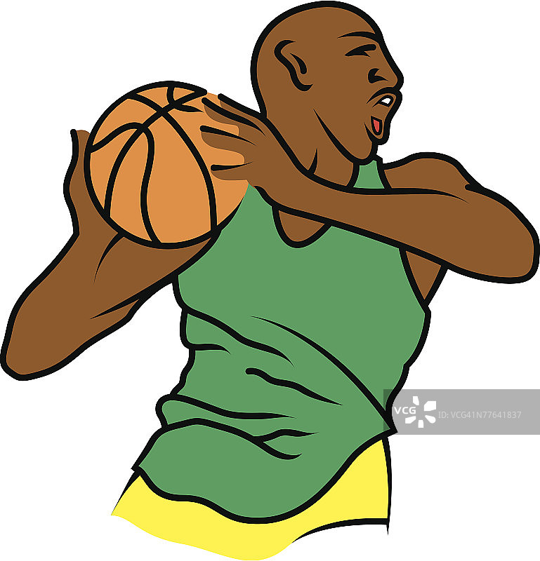 篮球运动员图片素材